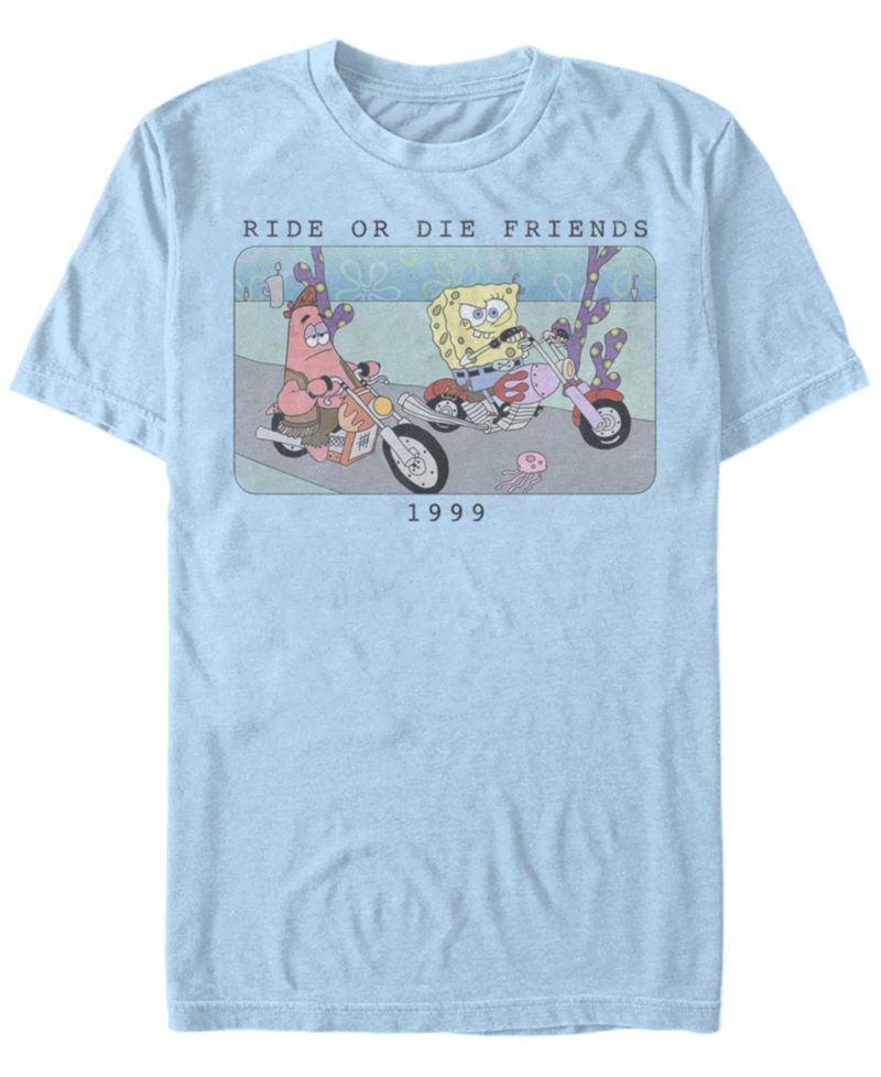 Men's Moto Bob Pat Short Sleeve Crew T-shirt
