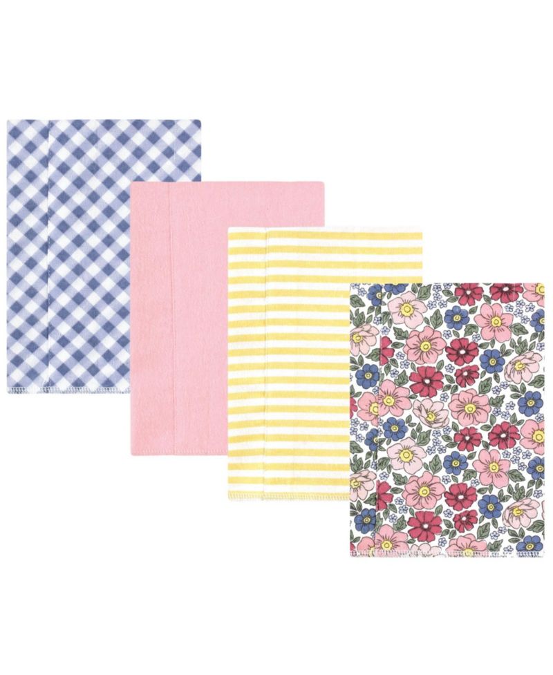 Розовый Синий Pretty Цветочный принт 4 Pack