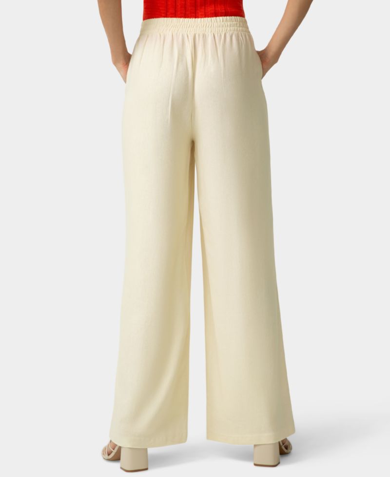 Women's Coastal Linen Palazzo Pant
