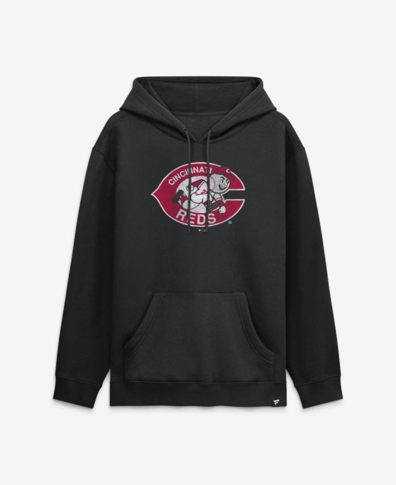 Men's Black Cincinnati Reds Heritage Hoodie