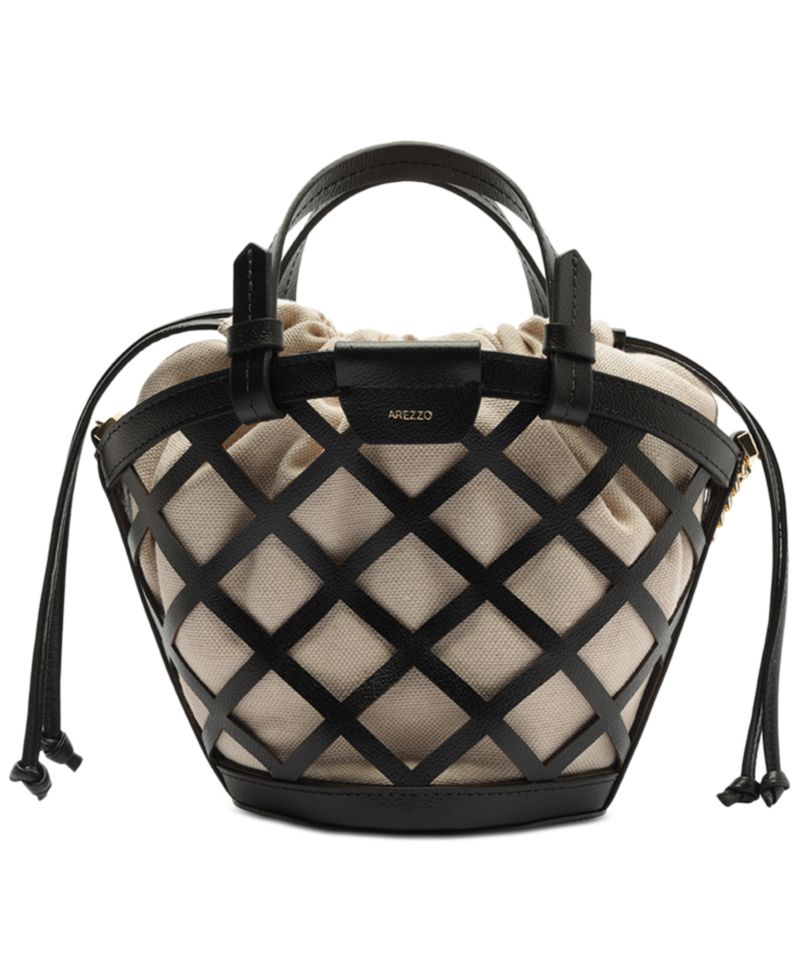 Petra Small Leather Bucket Bag