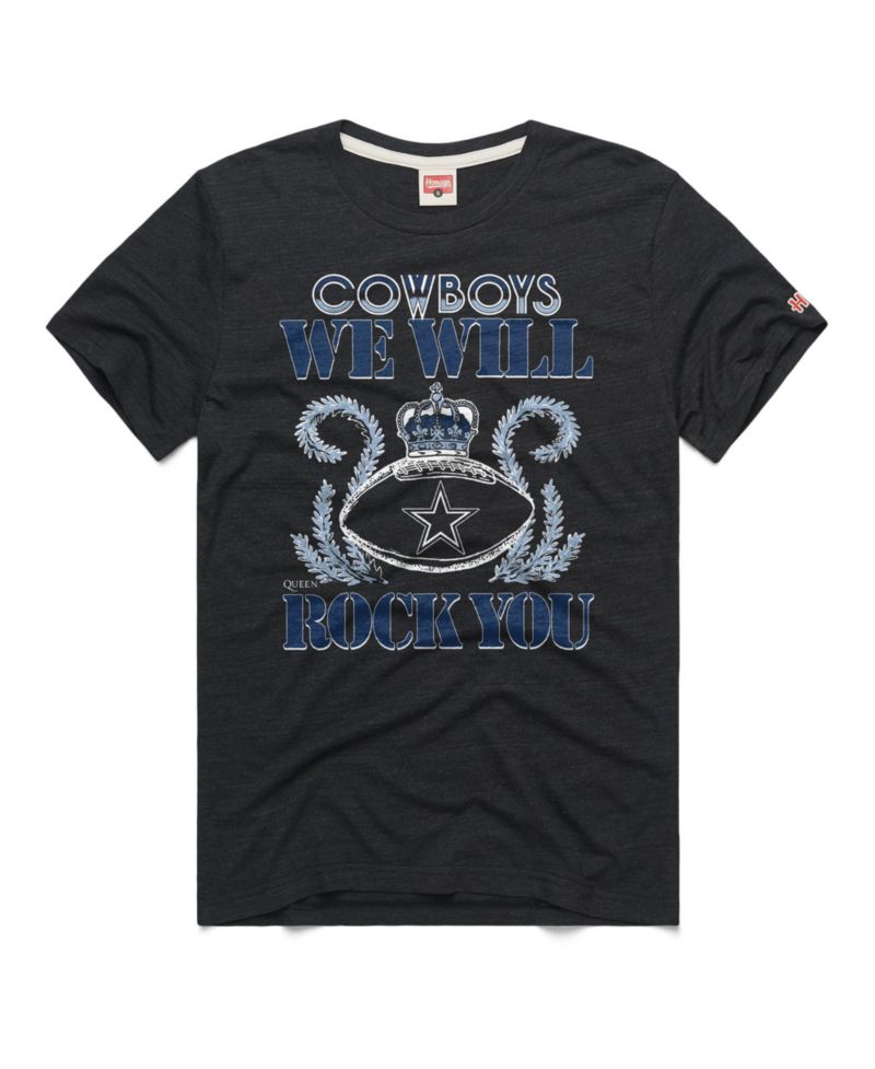Men's and Women's Dallas Cowboys 2026 NFL Schedule Relaxed-Fit Queen T-Shirt