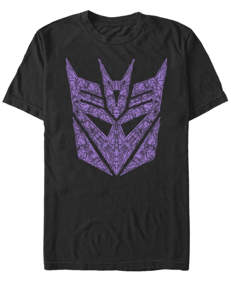 Men's Detail Decepticon Short Sleeve Crew T-shirt