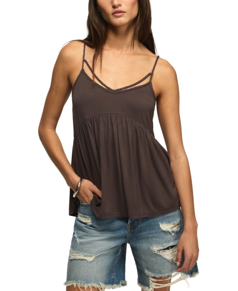 Women's Sandwash V-Neck Cami Top