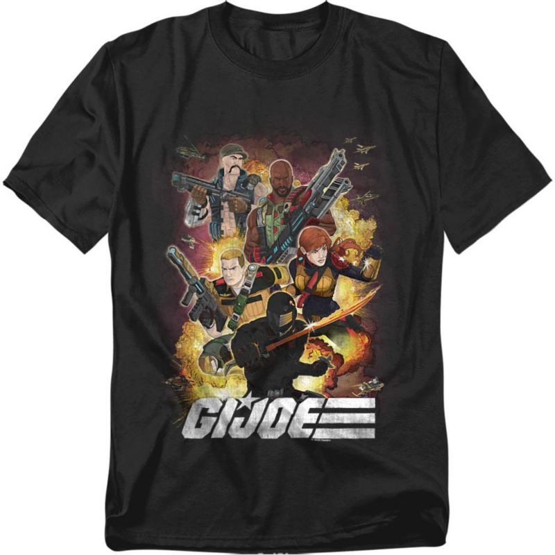 Big & Tall + G.I. Joe Hero Group T-Shirt