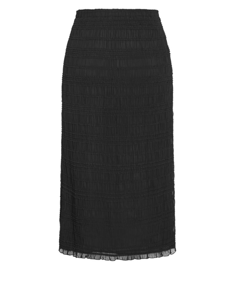 Plus Size Emelia High-Waisted Maxi Shirred Skirt