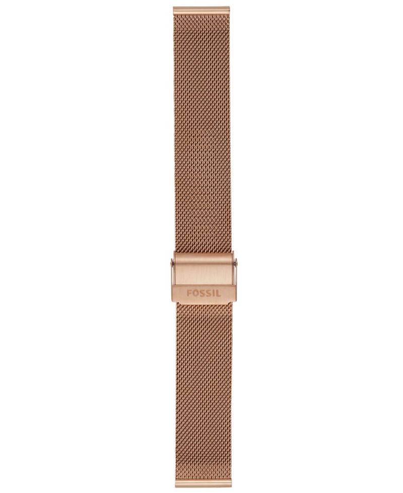 Women's Rose Gold-Tone Stainless Steel Mesh Band, 18mm