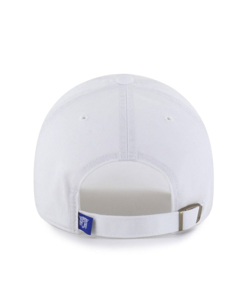 Men's White Kentucky Wildcats Vault Clean Up Adjustable Hat
