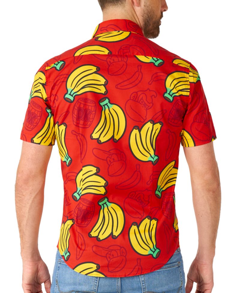 Men's SHIRT Short Sleeve Donkey Kong