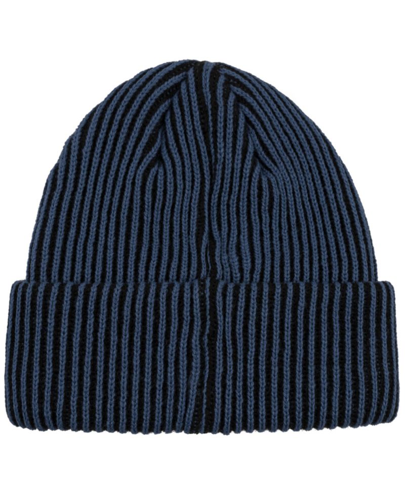 Men's Two-Tone Double Cuff Knit Beanie