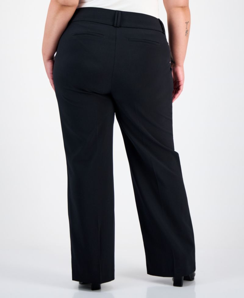 Plus and Petite Plus Size Curvy Bootcut Pants