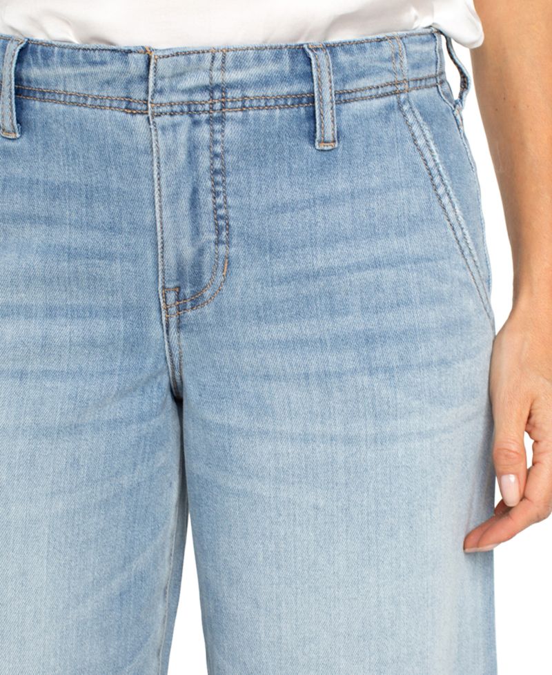 Petite Weekender Wide-Leg Jeans