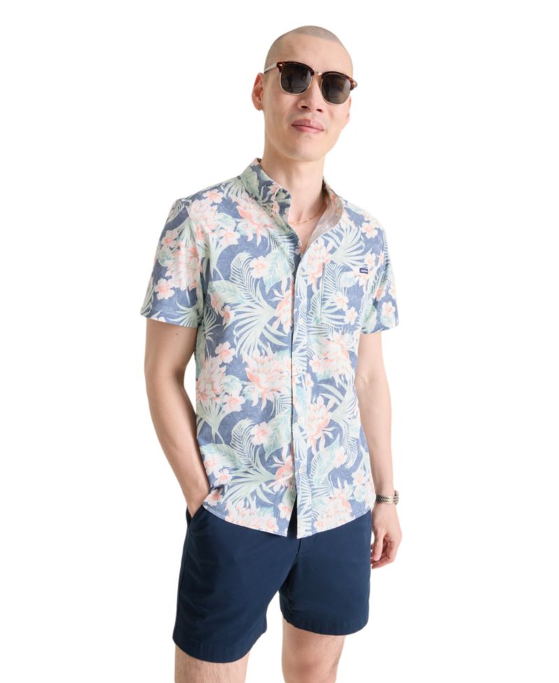 Men's Resort Wear Printed Shirt