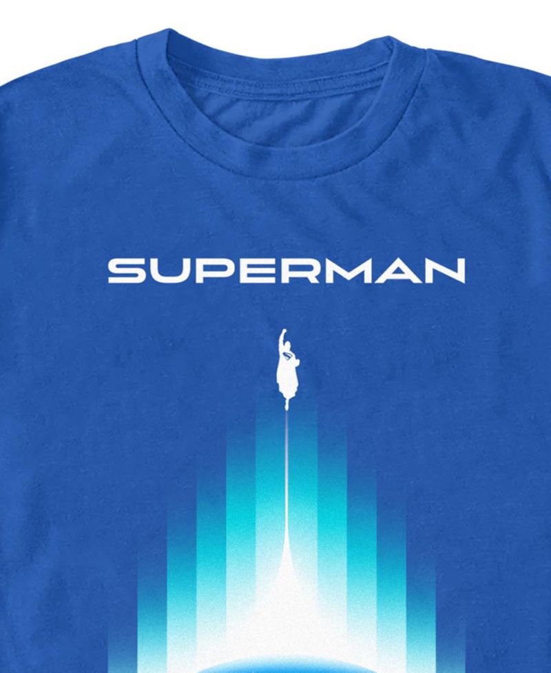 Men's Superman 2025 Regular Fit Crew Neck T-Shirt