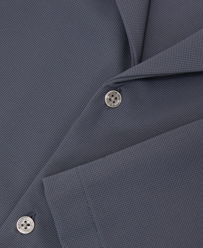 Men's River Slim-Fit Textured Short-Sleeve Button-Down Shirt