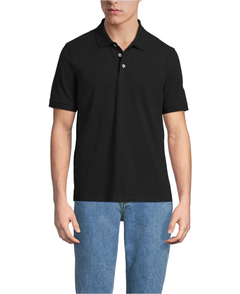 Men's Short Sleeve Performance Mesh Pique Polo