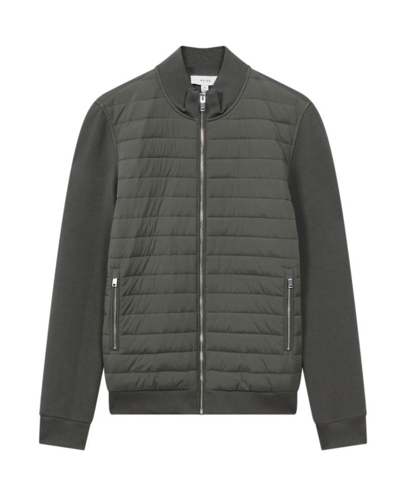 Men's Freddie Hybrid Quilt and Interlock Zip Jacket