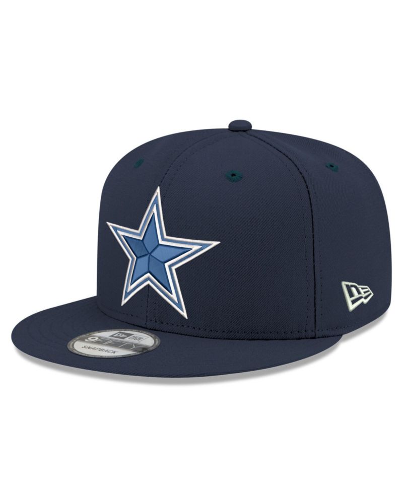 Men's Navy Dallas Cowboys 9FIFTY Snapback Hat