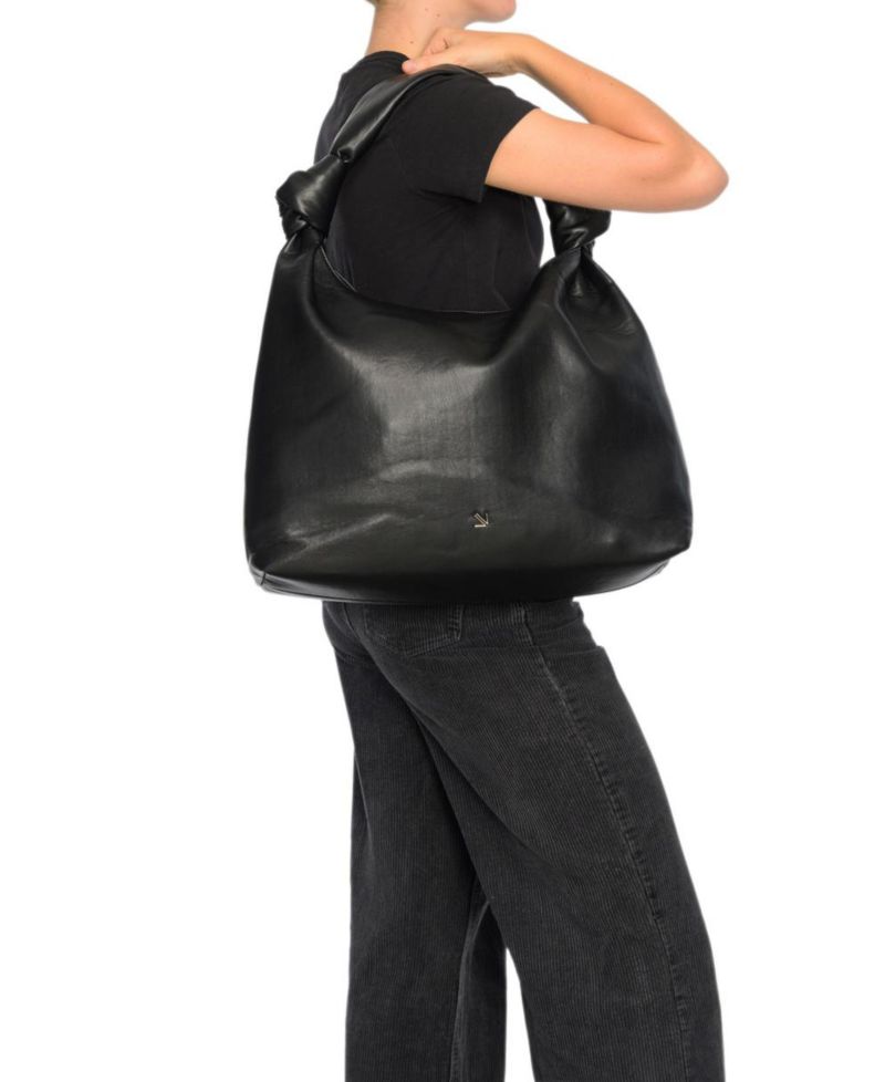 Knotted Wonder Faux Leather Shoulder Bag