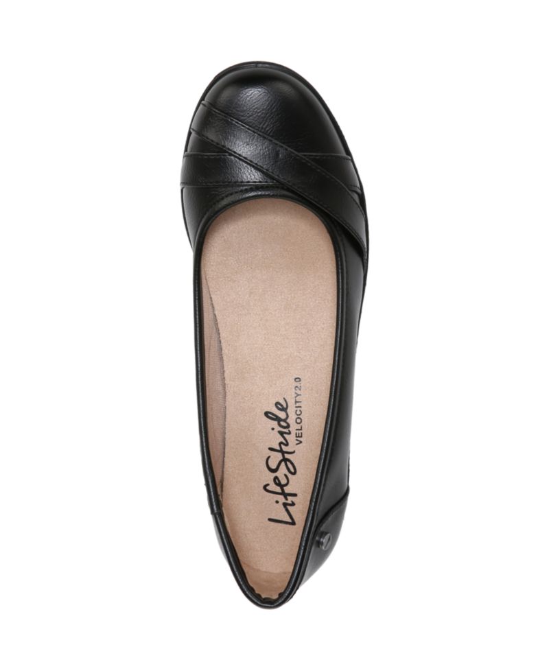 I-Loyal Low Wedge Ballerina Flats