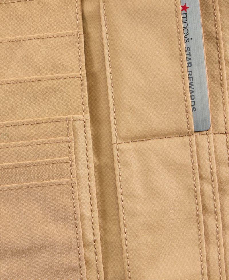 Monogram Straw Receipt Manager