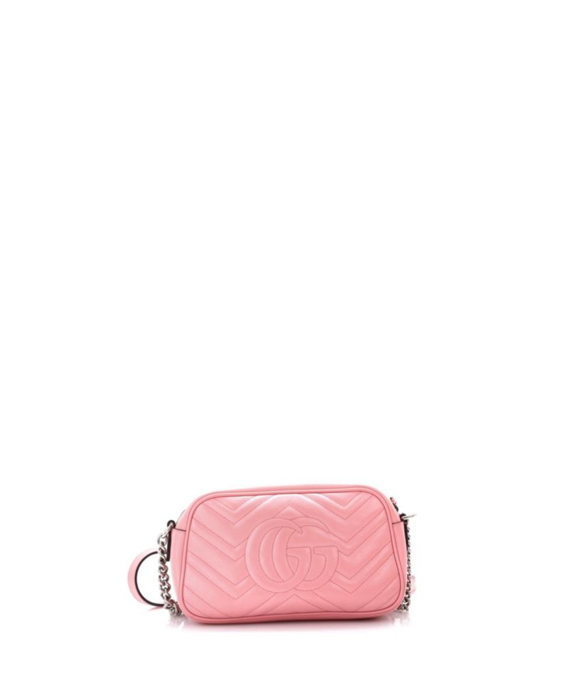 Small GG Marmont Shoulder Bag Matelasse Leather