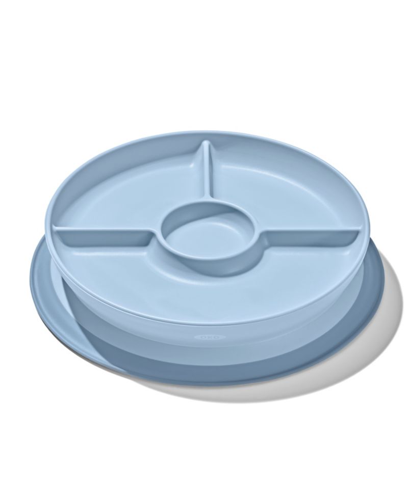 Tot Stick Stay Suction Divided Plate