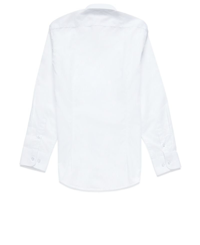 Big Boys Solid Classic Shirt and Tie Set