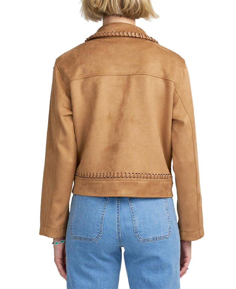 Women's Faux Suede Jacket