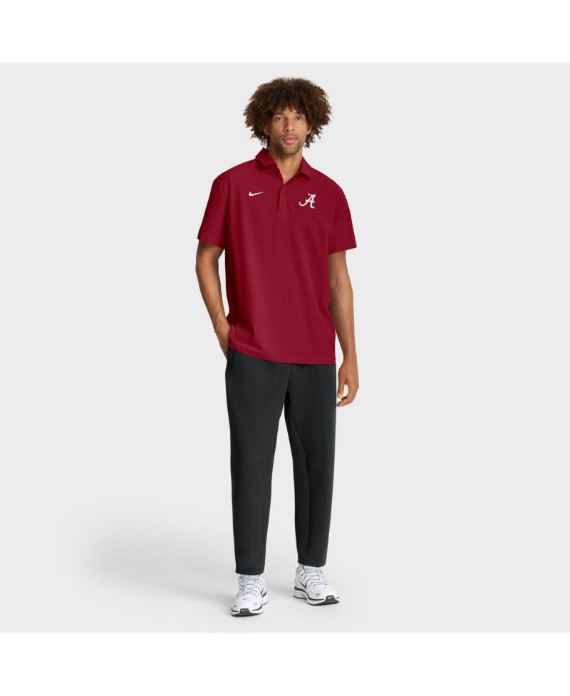 Men's Crimson Alabama Crimson Tide 2025 Coaches Sideline Polo Shirt