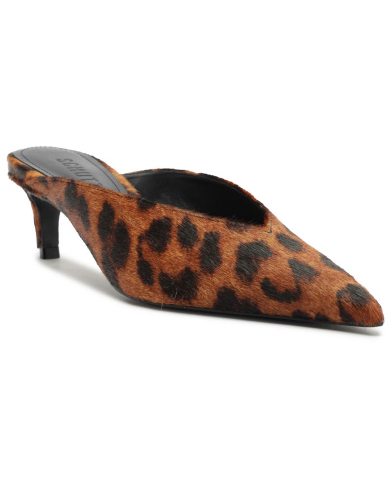 Women's Loren Mid-Heel Mule Pumps