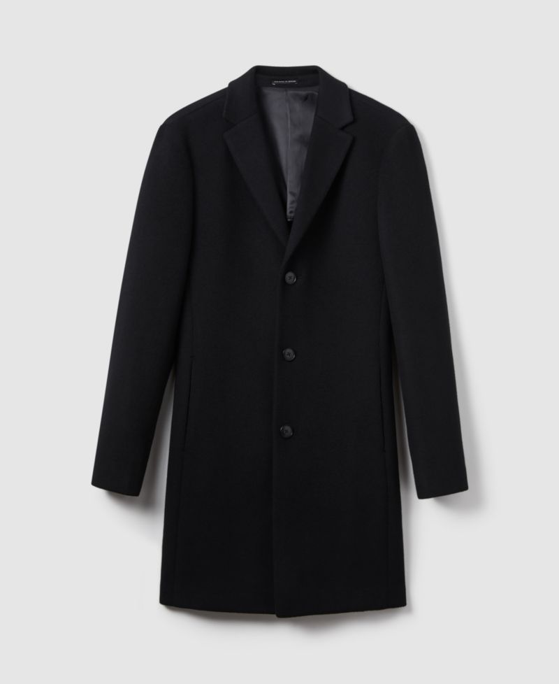 Men's Gable Wool-Blend Single-Breasted Overcoat