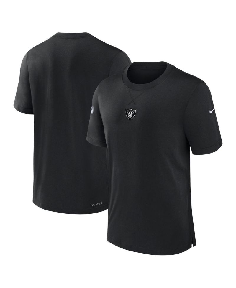 Men's Black Las Vegas Raiders 2023 Sideline Performance T-shirt