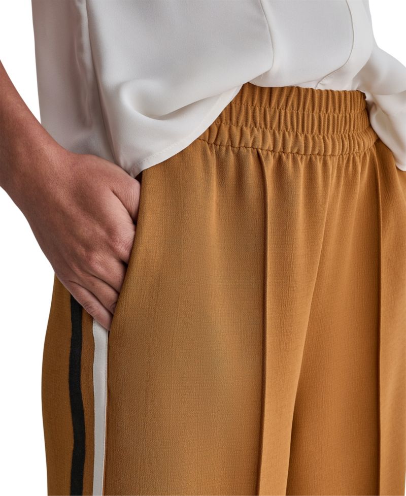 Women's Wide-Leg Pull-On Track Pants
