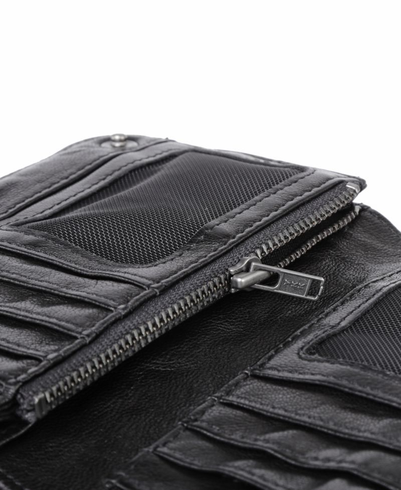 Women's Genuine Leather Basswood Clutch