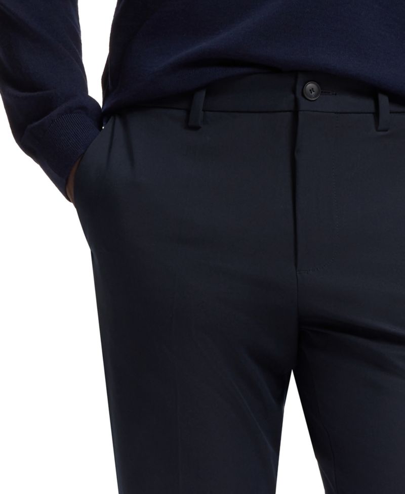 BOSS by Men's Four-Way Stretch Fabric Slim-Fit Trousers
