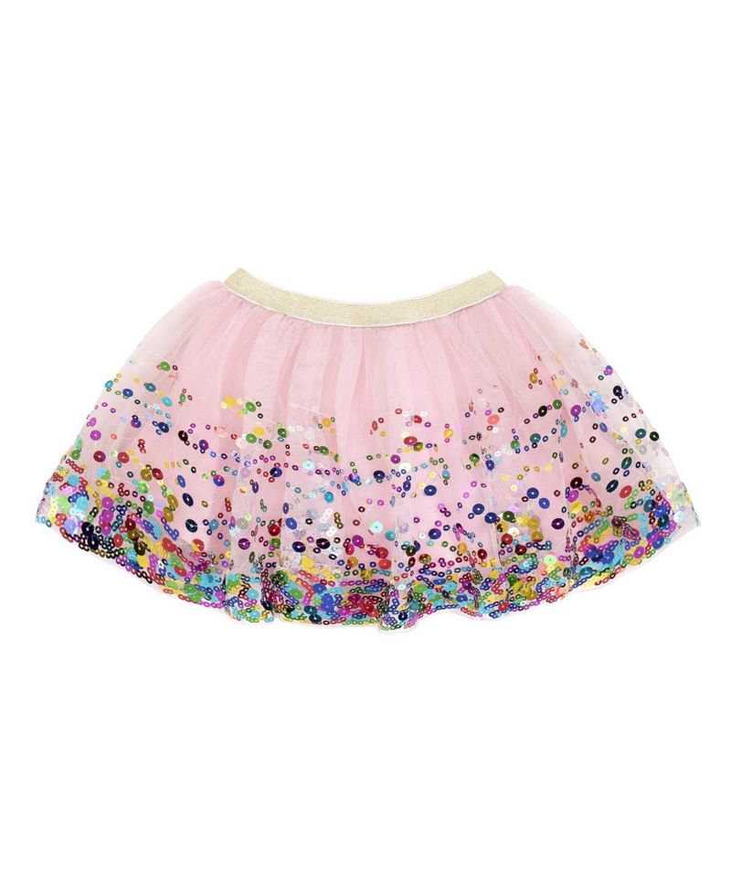 Baby Girls Pink Confetti Tutu Skirt