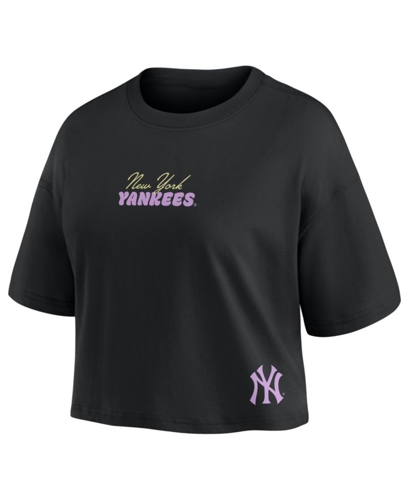 Women's New York Yankees Aaron Judge Cropped T-Shirt