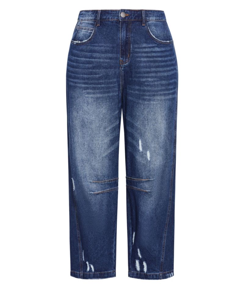 Women's Plus Size Harley Fit Bea Barrel Leg Jean