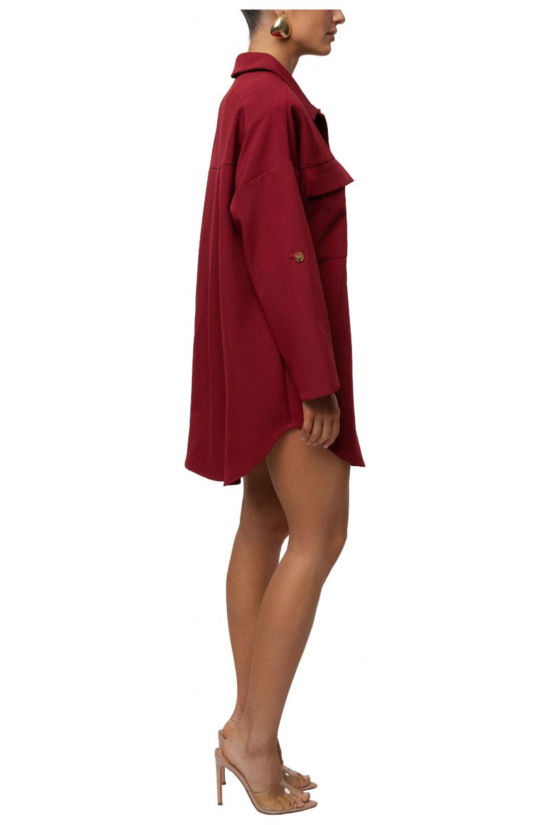 Women's Downtime Collared Shirt Dress