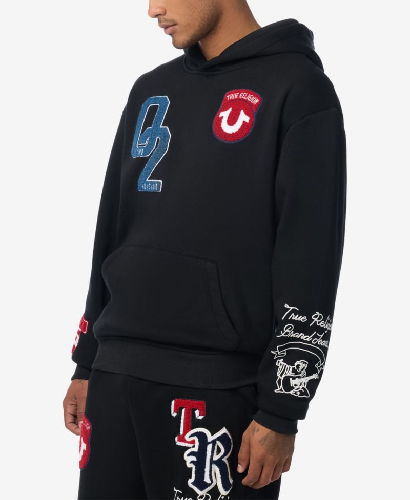 Men's Logo Patch Hoodie