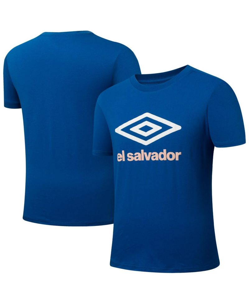 Men's Blue El Salvador National Team Graphic T-Shirt