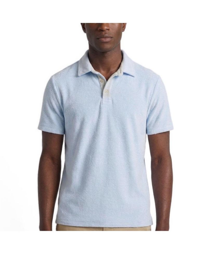 Men's Ryan Short-Sleeve Saltwater Terry Polo Shirt