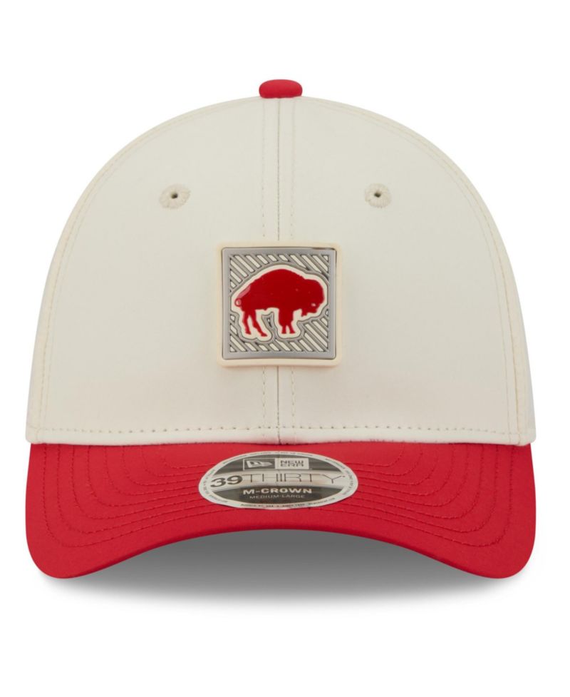Men's Cream/Red Buffalo Bills 2026 NFL Training Camp 39THIRTY Flex Hat
