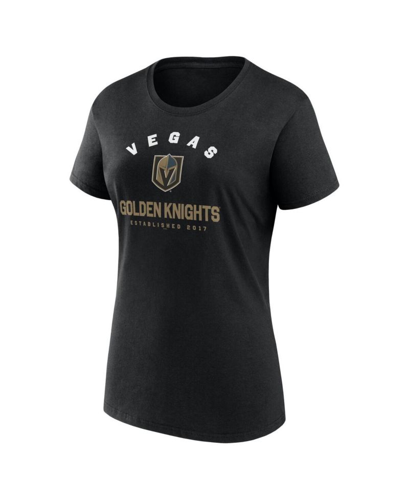 Women's Black Vegas Golden Knights Unrivaled T-Shirt