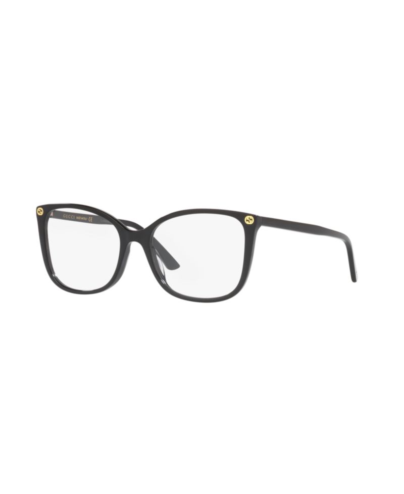 Woman Round Plastic GG0026O Eyeglasses