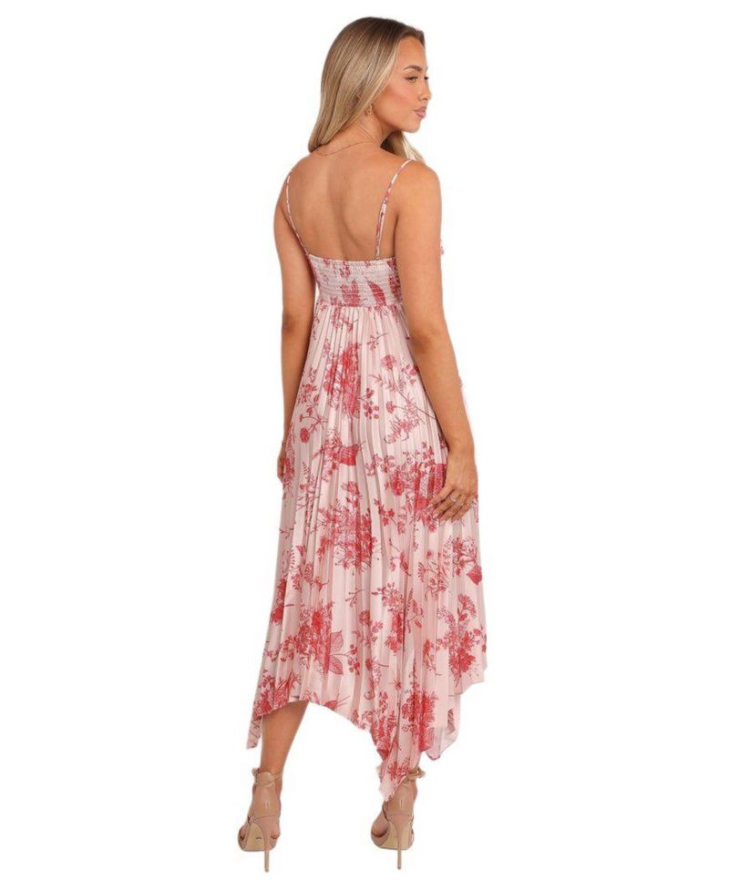 Women's Vikki Dress - Red Floral