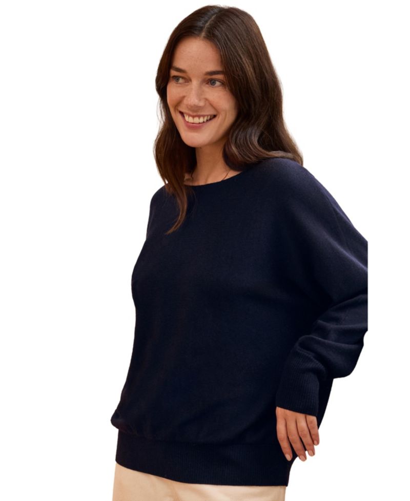 Women's Fine Knit Merino Relaxed Sweater
