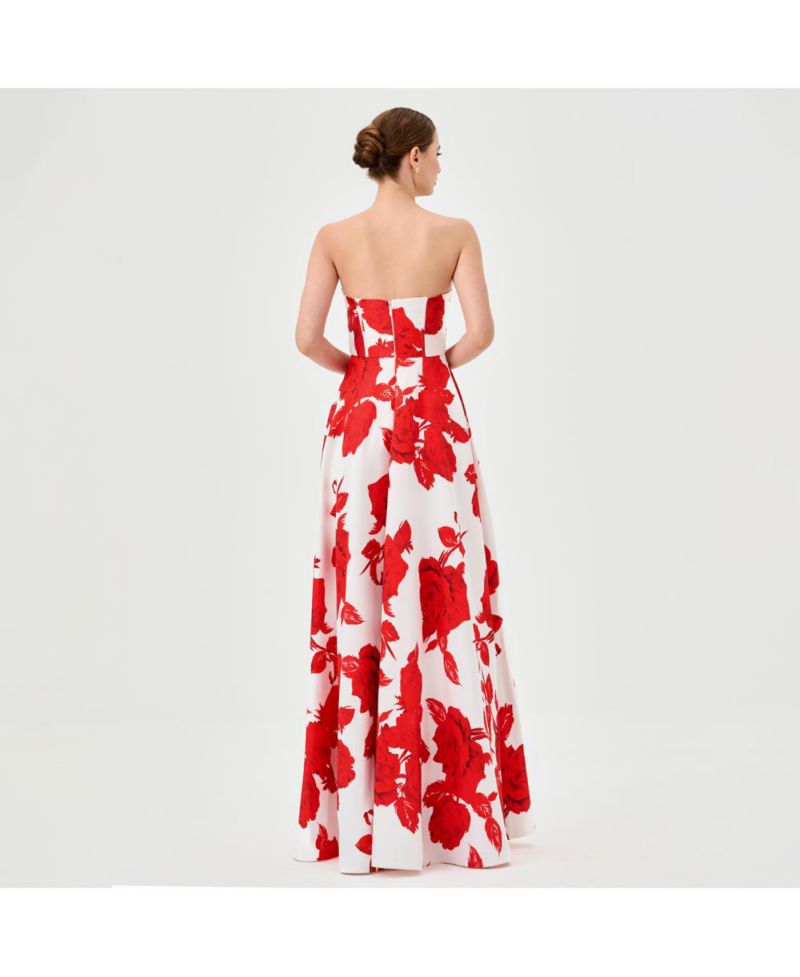 Women's Virginia Corset Strapless Gown