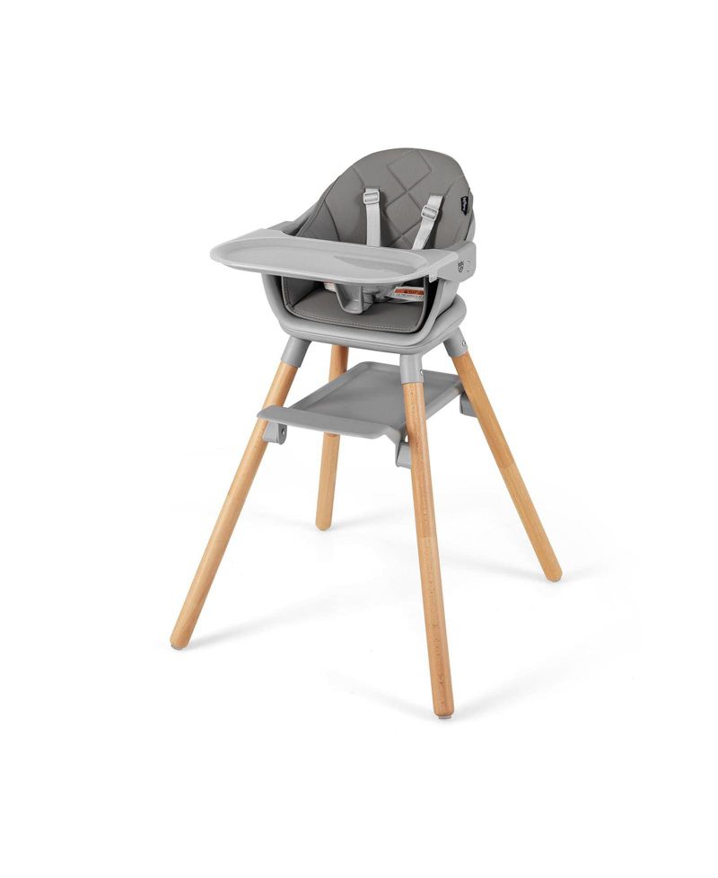 6-in-1 Convertible High Chair with Harness and Removable Tray